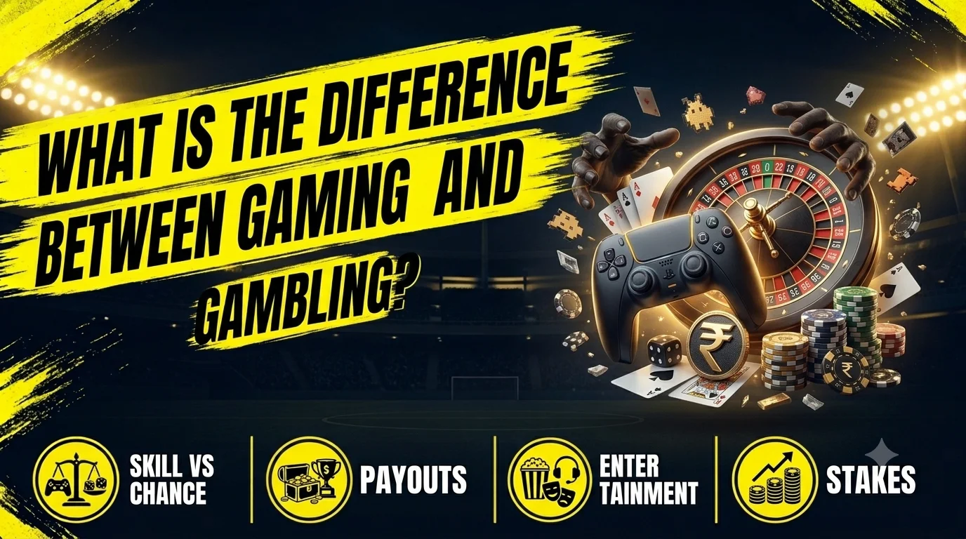 What Is the Difference Between Gaming and Gambling?