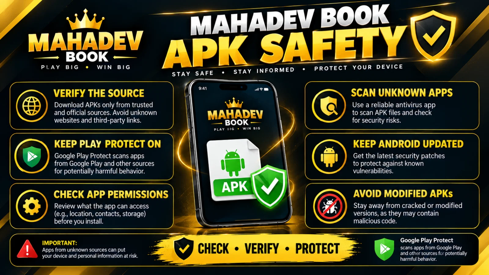 Mahadev Book APK Safety