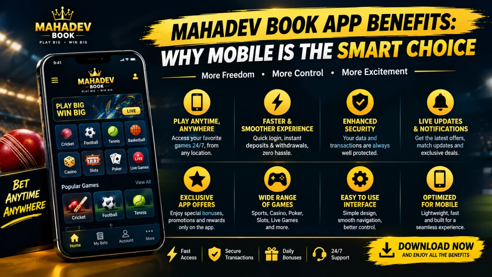 Mahadev Book App Benefits: Why Mobile Is the Smart Choice
