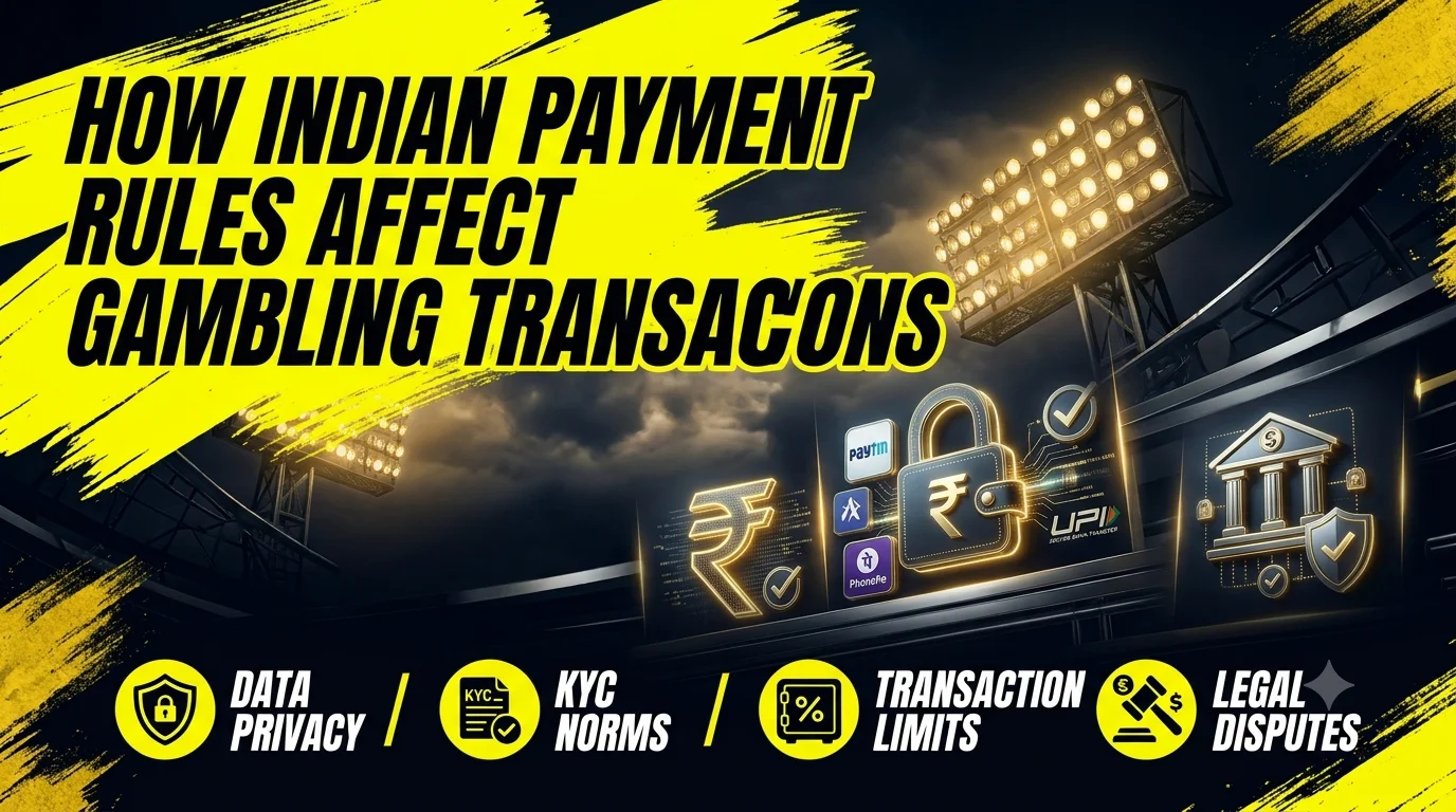 How Indian Payment Rules Affect Gambling Transactions