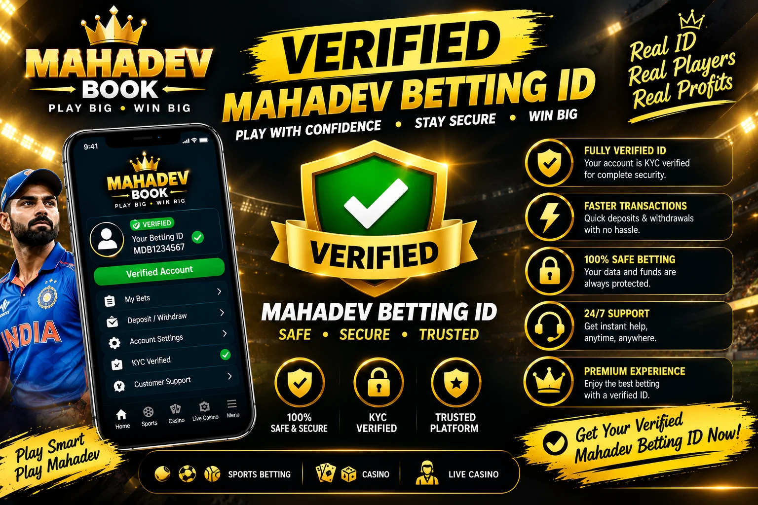 Verified Mahadev Betting ID