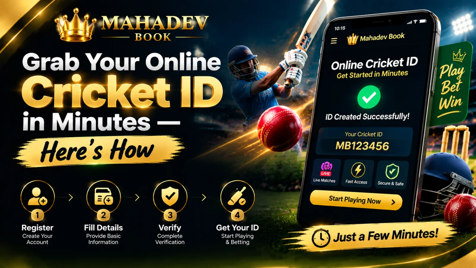 Online Cricket ID