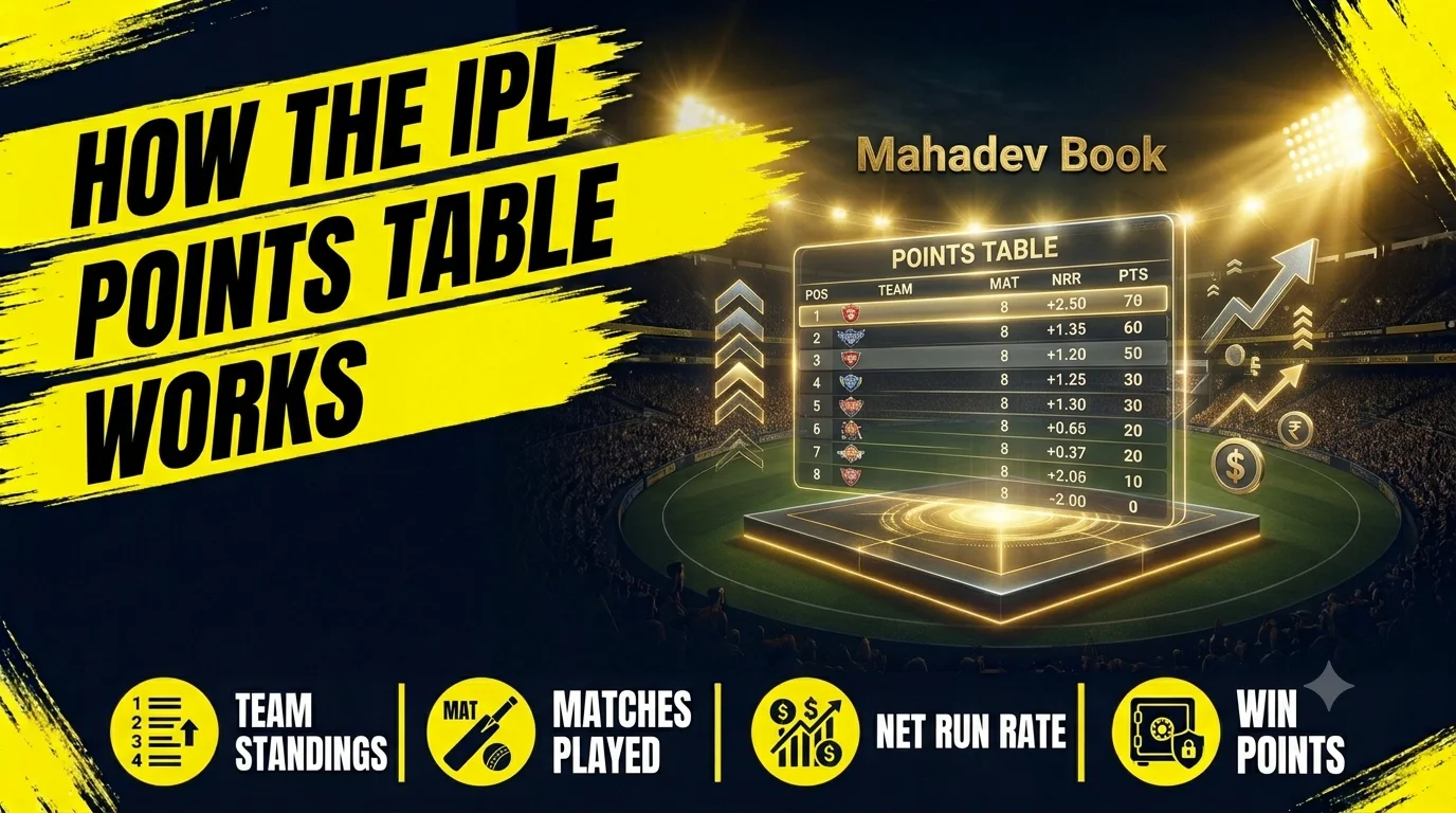 How the IPL Points Table Works