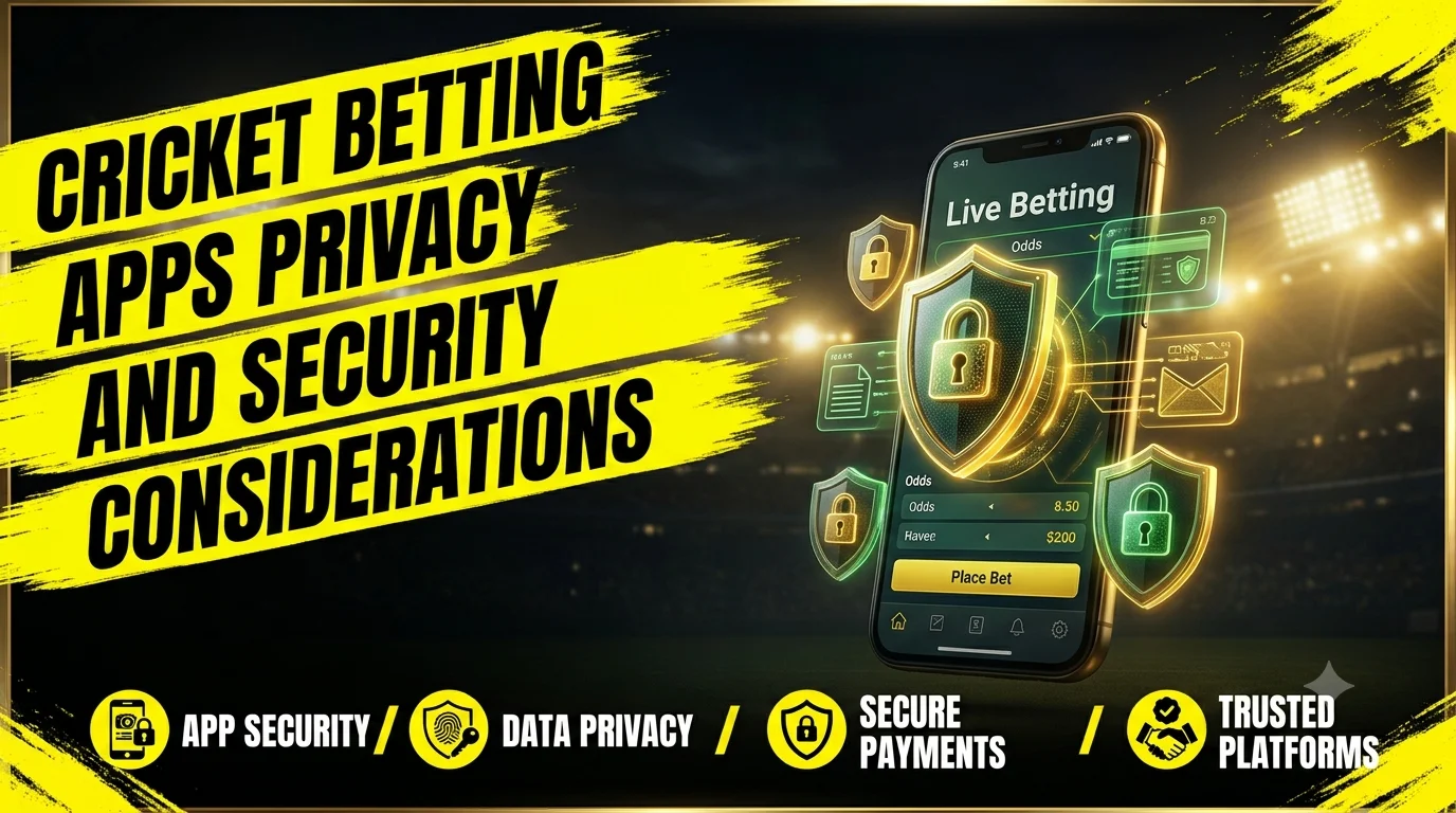 Cricket Betting Apps Privacy and Security Considerations