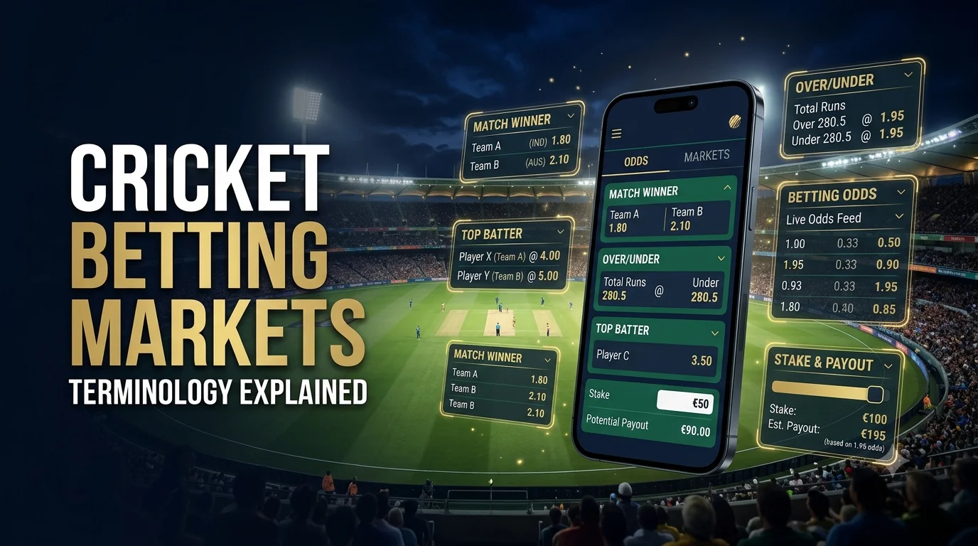 Understanding Cricket Betting Market and Their Terminology