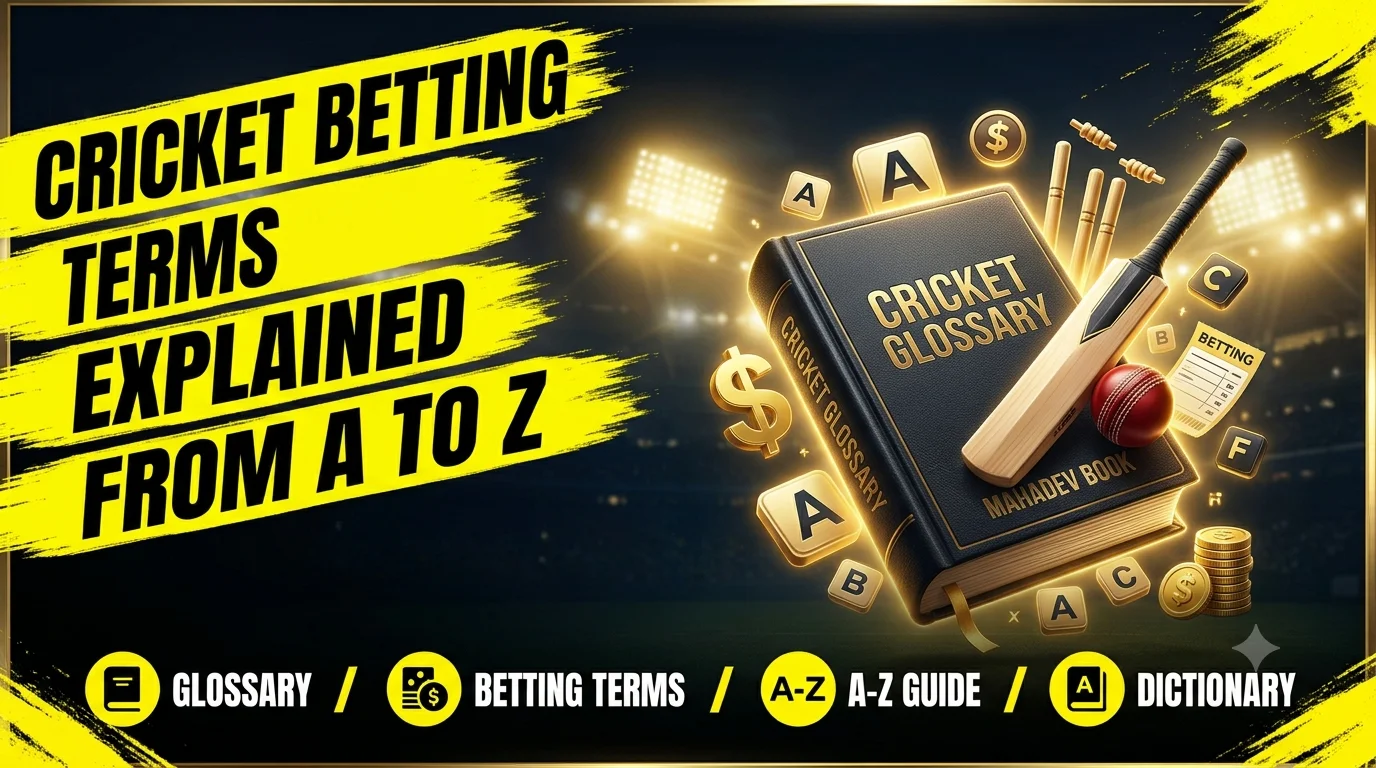 Cricket Betting Terms Explained From A to Z