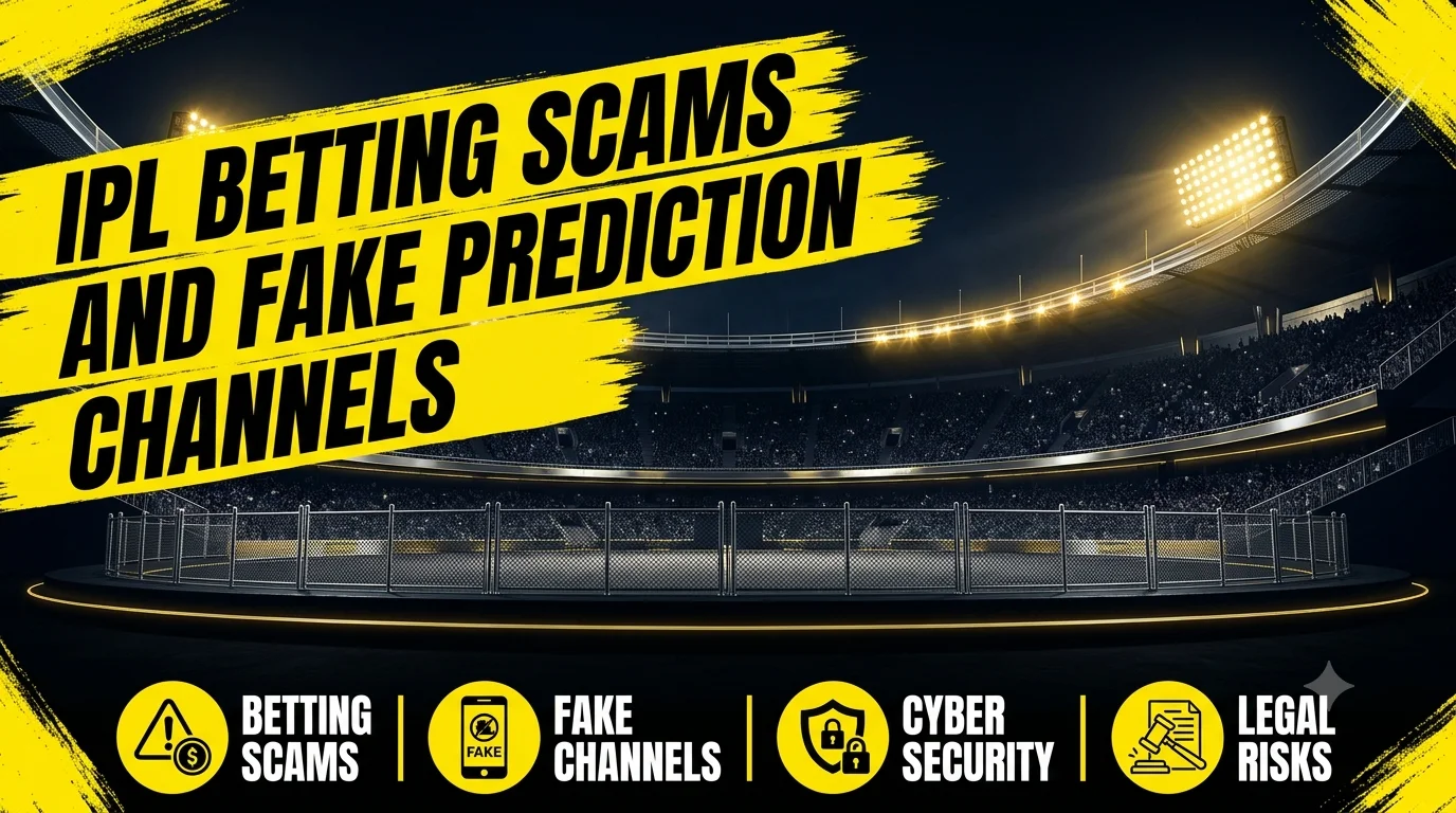 IPL Betting Scams and Fake Prediction Channels