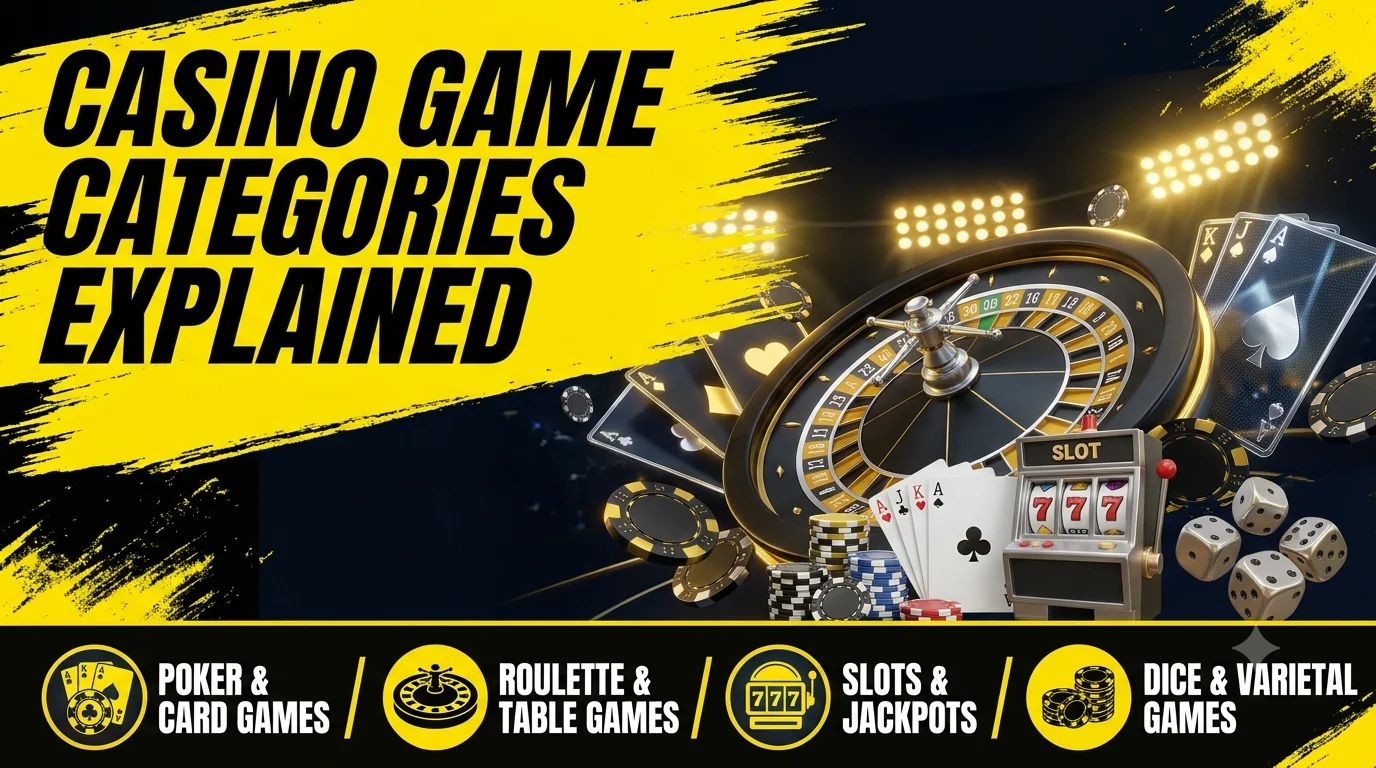 Casino Game Categories Explained