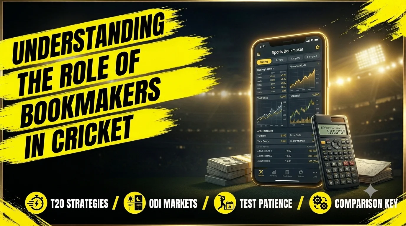 Understanding the Role of Bookmakers in Cricket