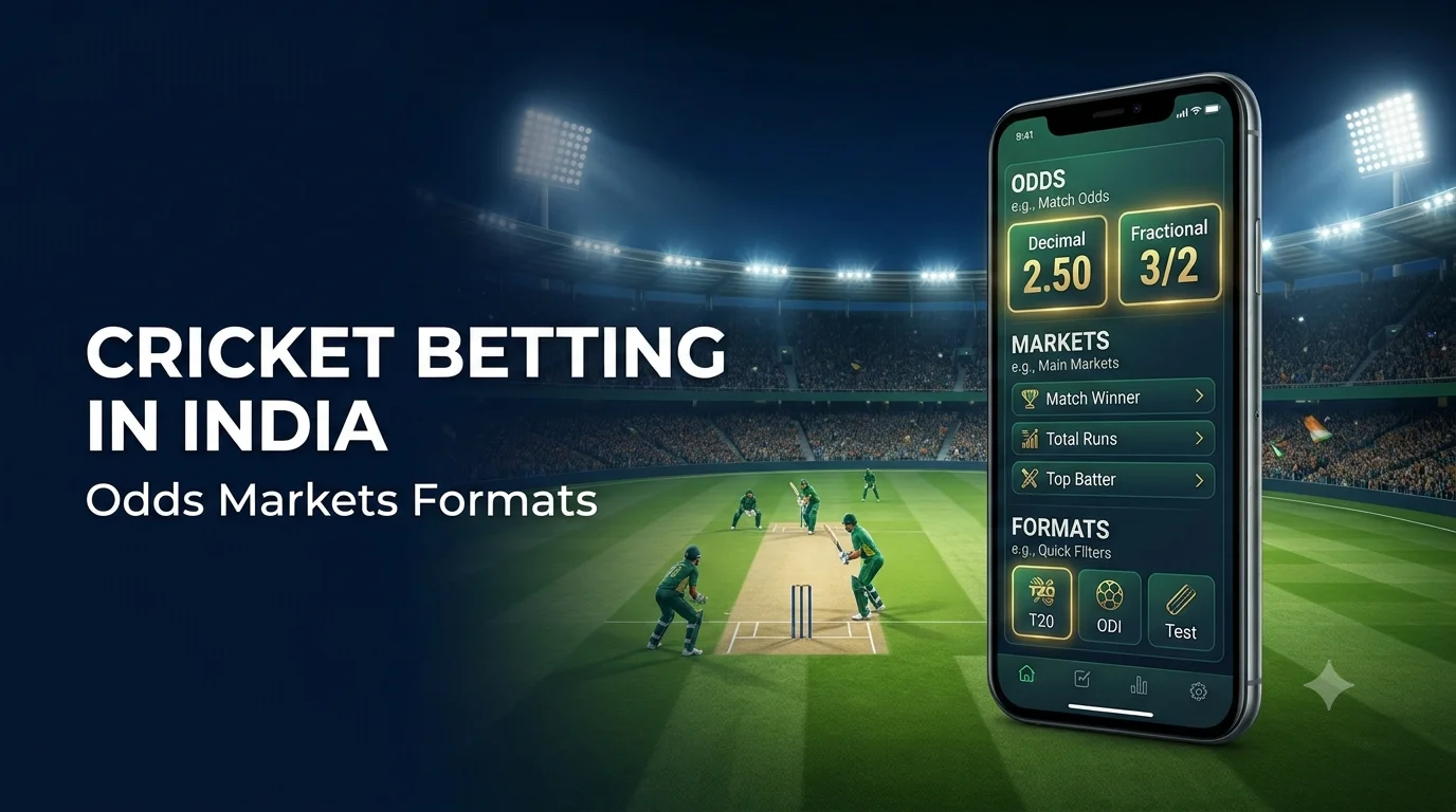 Cricket Betting Odds, Markets & Formats In India