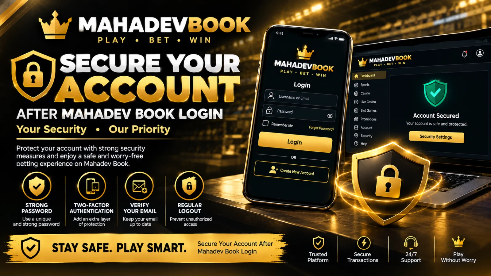 Secure Mahadev Book Login