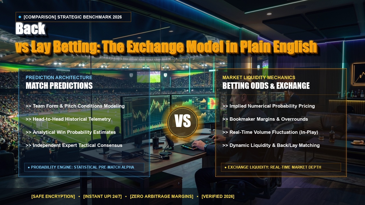 Back vs Lay Betting: The Exchange Model in Plain English - Featured Editorial Photo