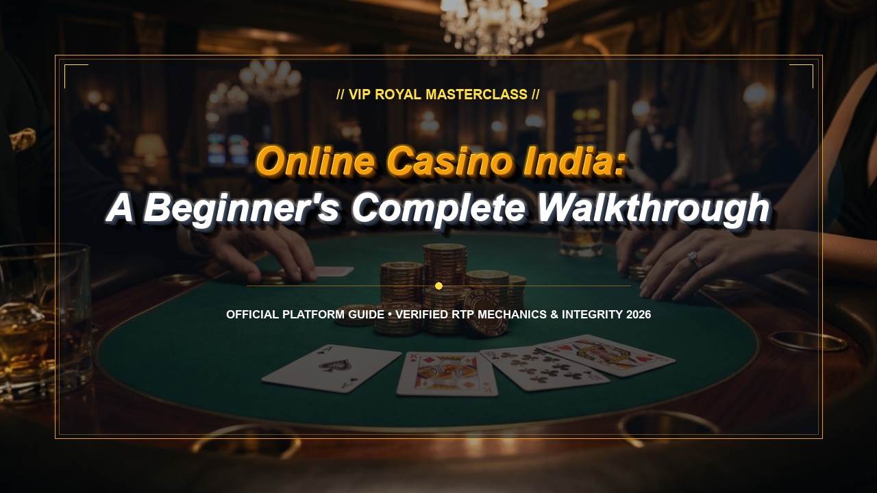 Online Casino India: A Beginner's Complete Walkthrough