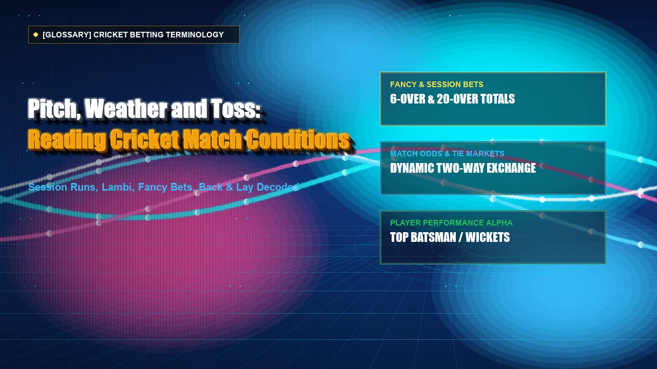 Pitch, Weather and Toss: Reading Cricket Match Conditions