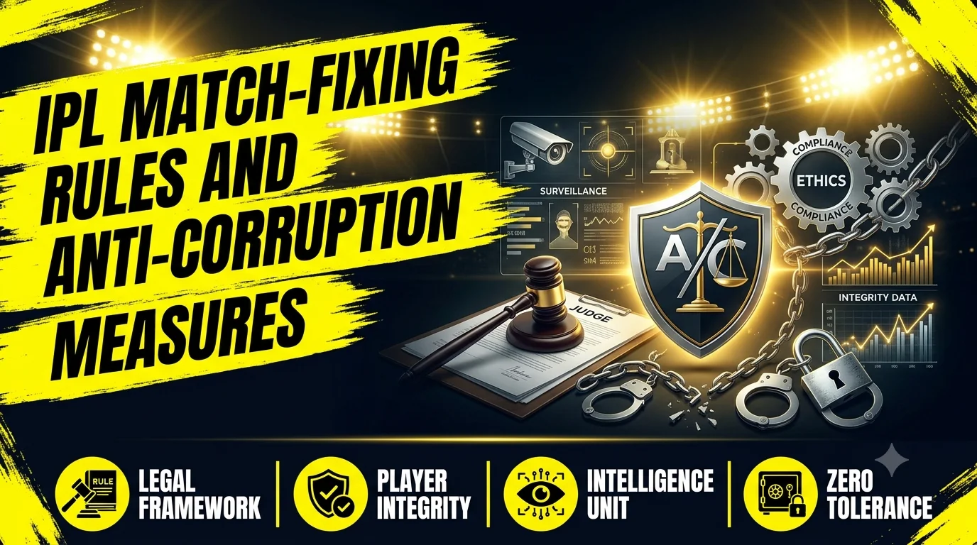 IPL Match-Fixing Rules and Anti-Corruption Measures