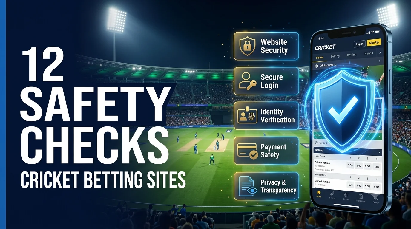 Cricket Betting Sites 12 Safety Checks