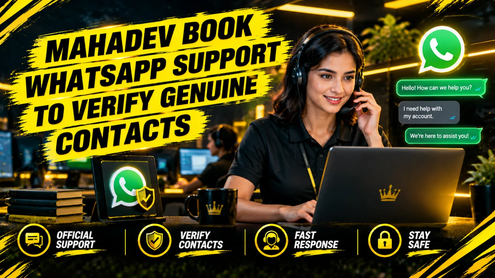 Mahadev Book WhatsApp Support to Verify Genuine Contacts