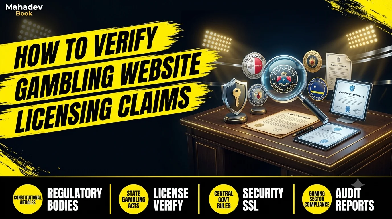 How to Verify Gambling Website Licensing Claims