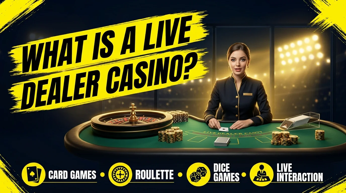 What Is a Live Dealer Casino?