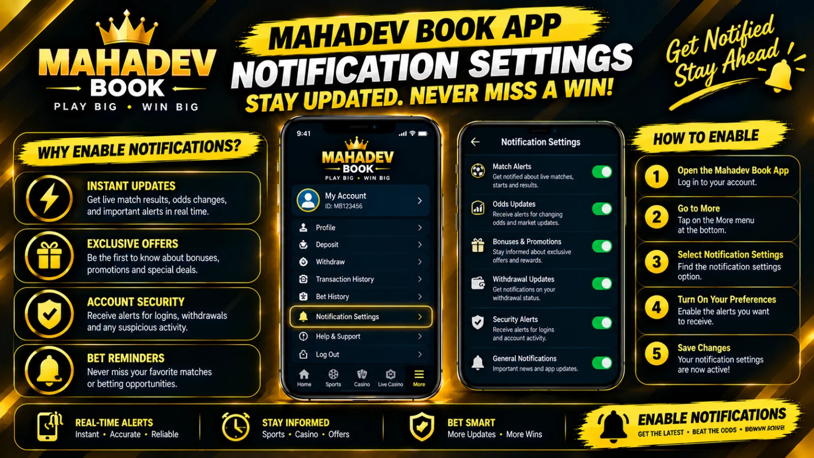 Mahadev Book App Notification Settings — Stay Updated Smartly