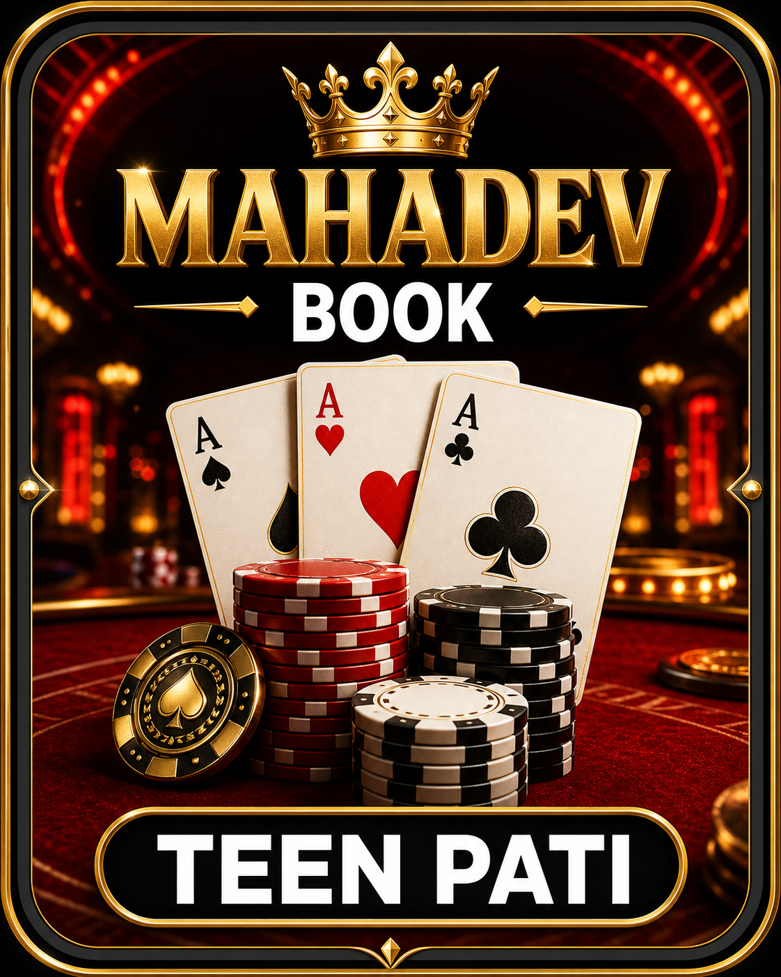 Teen Pati on Mahadev Book